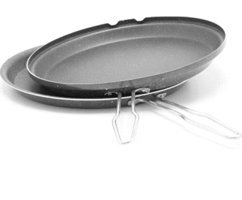 Şahane Döküm 32 cm Izgara Tava