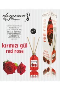 Elegance Vip Perfume Çubuklu Kırmızı Gül Oda Kokusu 55 ml