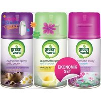 Green World Karışık Oda Kokusu 3x250 ml