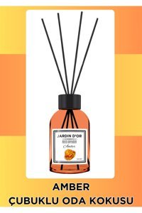 Jardin D'or Amber Reed Diffuser Çubuklu Amber Çiçeği Oda Kokusu 110 ml