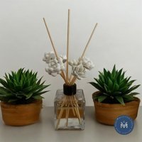 Melusina Candle Çubuklu Beyaz Sabun Oda Kokusu 7x100 ml