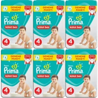 Prima Pants 4 Numara Külot Bebek Bezi 24 Adet