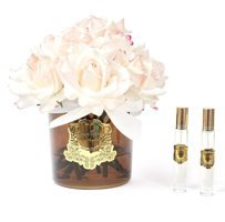 Buon Odore Amber Cam Gold Allıklı Beyaz 14 Gül Oda Kokusu 10 ml