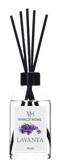 Vivaldi Home Çubuklu Lavanta Oda Kokusu 50 ml