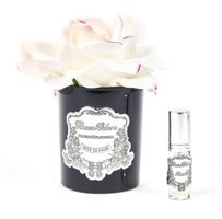 Buon Odore Siyah Cam Silver Allıklı Beyaz Gül Oda Kokusu 10 ml