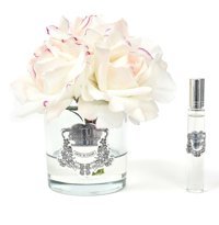 Buon Odore Cam Silver Allıklı Beyaz 5 Gül Oda Kokusu 10 ml