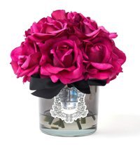 Buon Odore Füme Cam Silver Bordo Gül Oda Kokusu 10 ml