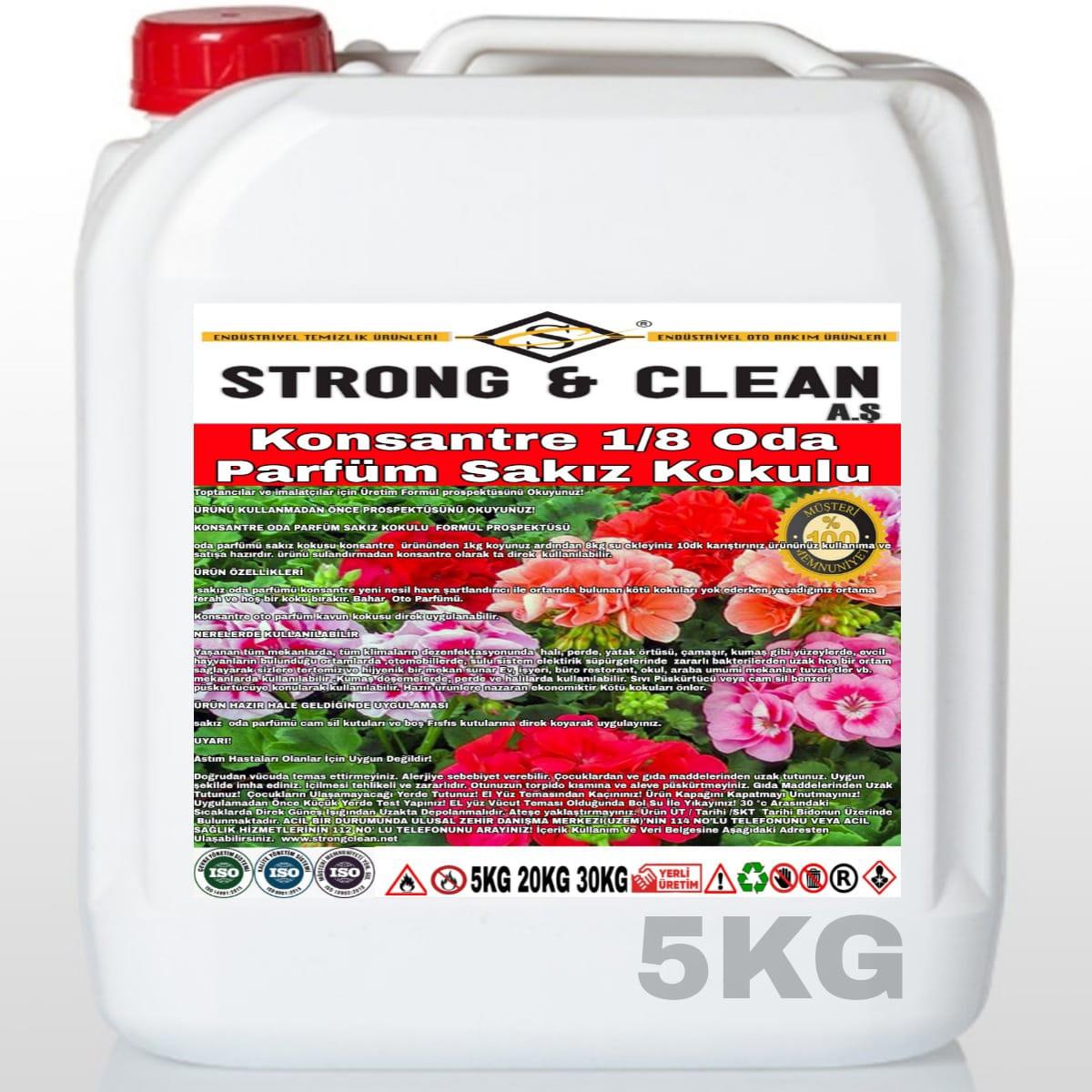 Strong&Clean Sakız Oda Kokusu 5 kg