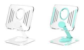 Arvolet Ayarlanabilir Ayaklı Masaüstü Tablet Standı Beyaz