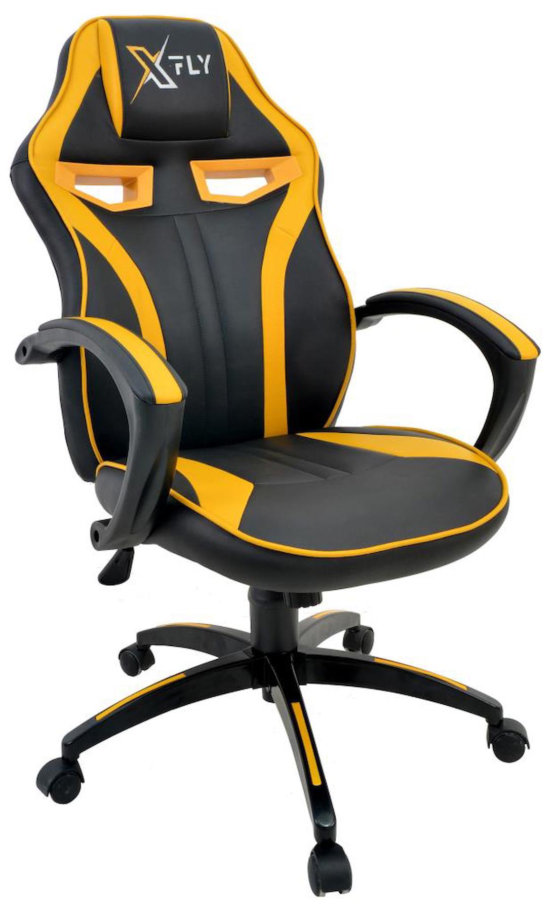 Xfly 1510B0492 Deri Oyuncu Koltuğu Sarı