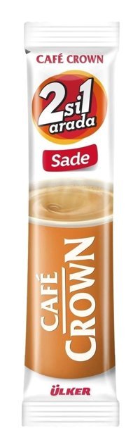 Ülker Cafe Crown 2'si 1 Arada Sade Paket Granül Kahve 24x11 gr