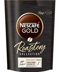 Nescafe Gold Roastery Dark Roast Paket Granül Kahve 70 gr