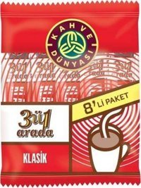 Kahve Dünyası 3'ü 1 Arada Paket Granül Kahve 96x18 gr