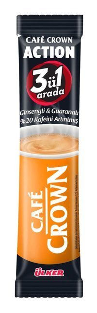 Ülker Cafe Crown 3'ü 1 Arada Paket Granül Kahve 18 gr