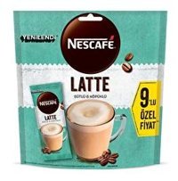 Nescafe Latte Sütlü Köpüklü Paket Granül Kahve 9x14.5 gr
