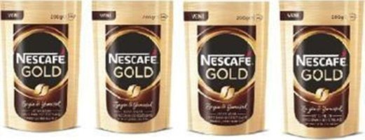 Nescafe Gold Paket Granül Kahve 4x200 gr