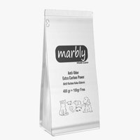 Marlby Anti-Odor Extra Carbon Power Topaklanan İnce Aktif Karbonlu Aktif Karbonlu Kedi Kumu 400 gr