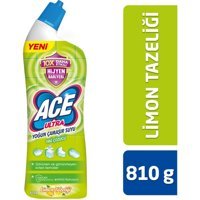 Ace Ultra Yoğun Limon Banyo - Mutfak İçin Konsantre Jel Çamaşır Suyu 810 ml