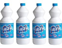 Ace Klasik Banyo - Mutfak İçin Sıvı Çamaşır Suyu 4x1 lt