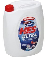 Hes Ultra Kokulu Banyo - Mutfak İçin Konsantre Sıvı Çamaşır Suyu 4 lt