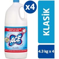 Ace Klasik Banyo - Mutfak İçin Sıvı Çamaşır Suyu 17.2 lt