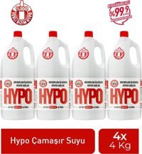 Hyper Hypo Kokusuz İçin Sıvı Çamaşır Suyu 4x4 lt