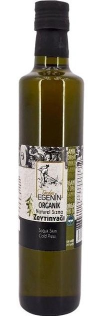 Tardaş Egenin Soğuk Sıkım Organik Polifenolsüz Erken Hasat Cam Sızma Zeytinyağı 500 ml