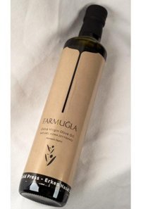 Farmuğla Soğuk Sıkım Organik Polifenolsüz Erken Hasat Cam Sızma Zeytinyağı 500 ml