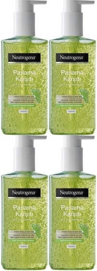 Neutrogena Visibly Clear Pore Alkolsüz Tüm Ciltler Su Bazlı Yüz Yıkama Jeli 4x200 ml