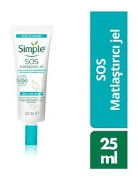 Simple Daily Skin Detox Sos Alkolsüz Yağlı Ciltler Su Bazlı Yüz Temizleme Jeli 25 ml