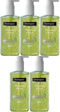 Neutrogena Visibly Clear Pore Alkolsüz Tüm Ciltler Su Bazlı Yüz Yıkama Jeli 5x200 ml