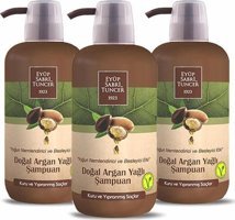 Eyüp Sabri Tuncer Düvenci Toptan Nemlendirici Tüm Saçlar İçin Argan Yağlı Standart Şampuan 3x600 ml