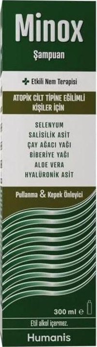 Minox Besleyici Tüm Saçlar İçin Bitkisel Standart Şampuan 300 ml