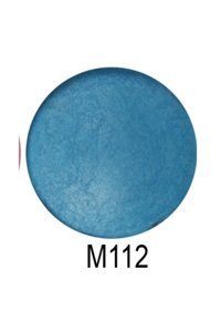 Flormar M112 Toz Mat Tekli Far Mavi