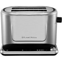 Russell Hobbs Attentiv 2 Dilim Kırıntı Tepsili 1000 W Inox Mini Ekmek Kızartma Makinesi