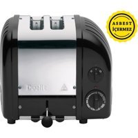Dualit Classic 2 Dilim Kırıntı Tepsili 1200 W Siyah Mini Ekmek Kızartma Makinesi
