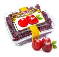 Tuğba Kuruyemiş Organik Şekersiz Cranberry 194 gr