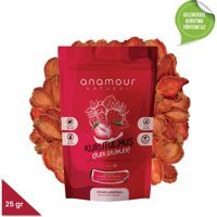 Anamour Cips Organik Şekersiz Çilek 25 gr