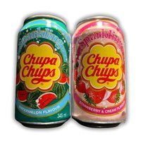 Chupa Chups Sparkling Karpuzlu-Çilekli Gazoz 2x345 ml