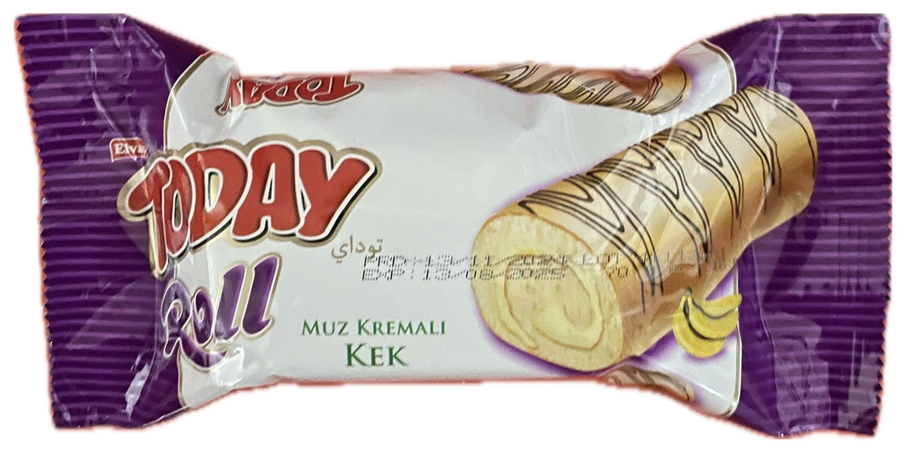 Elvan Today Roll Muz Kremalı Kek 70 gr