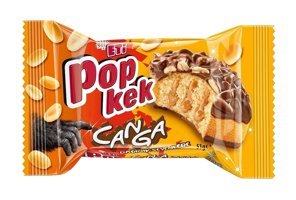 Eti Popkek Canga Çikolatalı Yer Fıstıklı Kek 24x51 gr