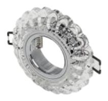 Cata CT-6594 Kristal Yuvarlak Gömme Led Spot Gümüş