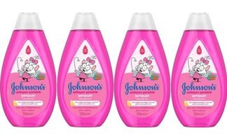 Johnson's Baby Işıldayan Parlaklık Konak Önleyici Göz Yakmayan Hipoalerjenik Yenidoğan Hassas Ciltler için Bebek Şampuanı 4x500 ml