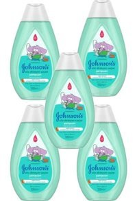 Johnson's Baby Kral Şakir Göz Yakmayan Hipoalerjenik Hassas Ciltler için Bebek Şampuanı 5x500 ml