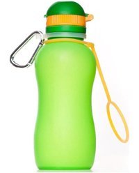 Viv Bottle Katlanabiliri Yeşil Plastik Günlük Yetişkin Matara 500 ml