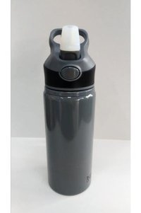 Mikro MT-2515 Pipetli Gri Alüminyum Günlük Yetişkin Matara 600 ml