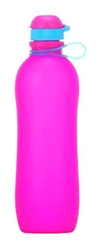 Viv Bottle Katlanabiliri Pembe Plastik Günlük Yetişkin Matara 500 ml