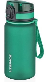 Uzspace Yeşil Tritan Spor Yetişkin Matara 350 ml
