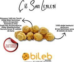Bileb Serinhisar Tuzsuz Çiğ Sarı Leblebi 400 gr