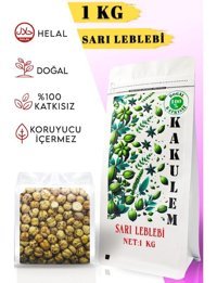 Kakulem Çifte Kavrulmuş Sarı Leblebi 1 kg